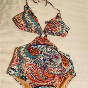Cutout Jcrew One Piece